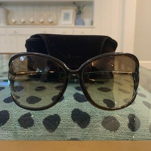 Authentic TOM FORD Raquel Sunglasses in Bronze